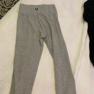 Gray leggings